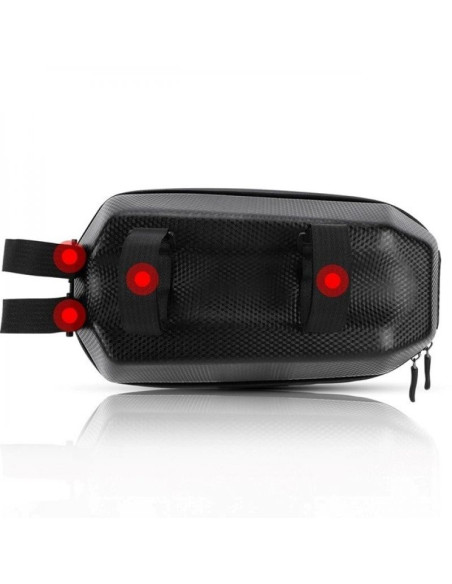 Wozinsky wodoodporna torba na kierownicę hulajnogi torba na hulajnogę 4 l czarna (wsb2bk)