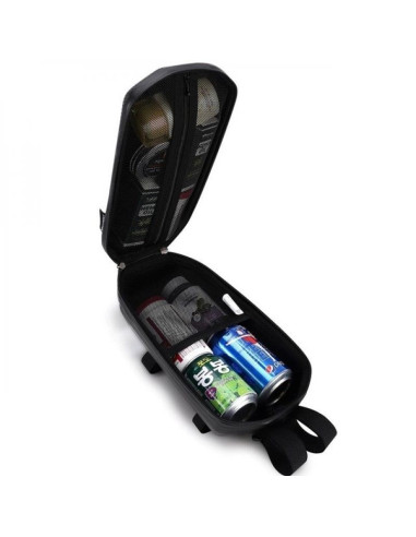 Wozinsky wodoodporna torba na kierownicę hulajnogi torba na hulajnogę 4 l czarna (wsb2bk)