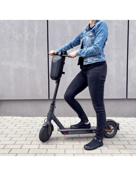 Wozinsky wodoodporna torba na kierownicę hulajnogi torba na hulajnogę 4 l czarna (wsb2bk)