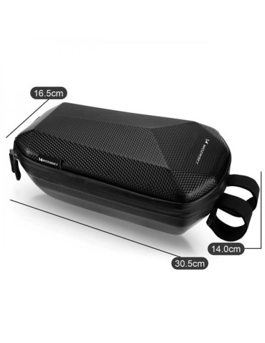 Wozinsky wodoodporna torba na kierownicę hulajnogi torba na hulajnogę 4 l czarna (wsb2bk)