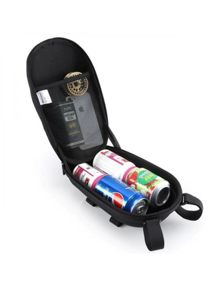 Wozinsky wodoodporna torba na kierownicę hulajnogi torba na hulajnogę 4l czarna (wsb1bk)