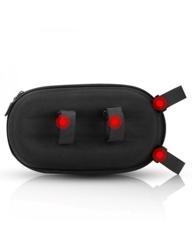 Wozinsky wodoodporna torba na kierownicę hulajnogi torba na hulajnogę 4l czarna (wsb1bk)