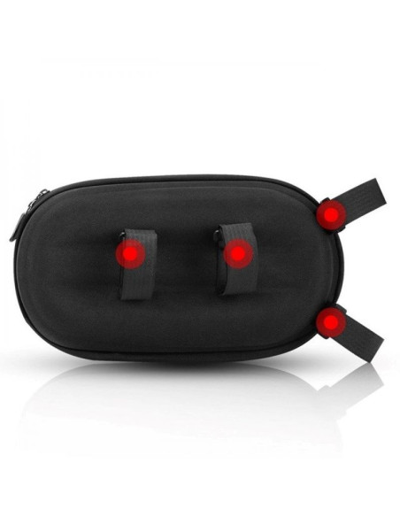 Wozinsky wodoodporna torba na kierownicę hulajnogi torba na hulajnogę 4l czarna (wsb1bk)