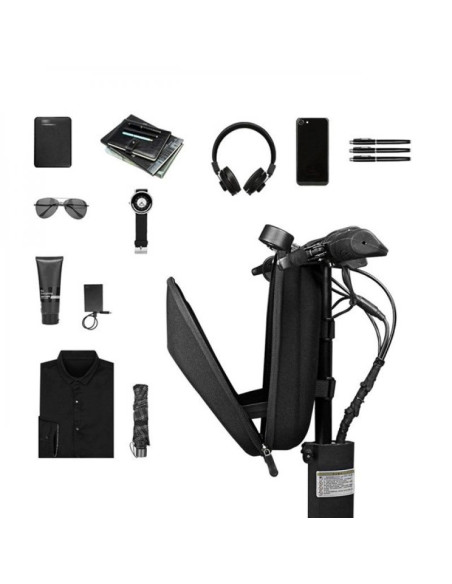 Wozinsky wodoodporna torba na kierownicę hulajnogi torba na hulajnogę 4l czarna (wsb1bk)