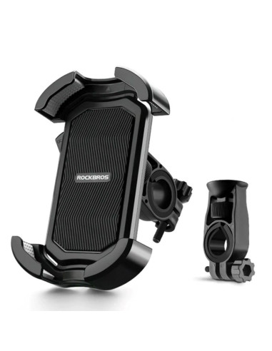 Uchwyt na telefon rockbros 25210032001 do roweru na kierownicę - czarny