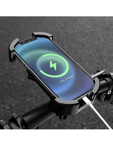Uchwyt na telefon rockbros 25210032001 do roweru na kierownicę - czarny