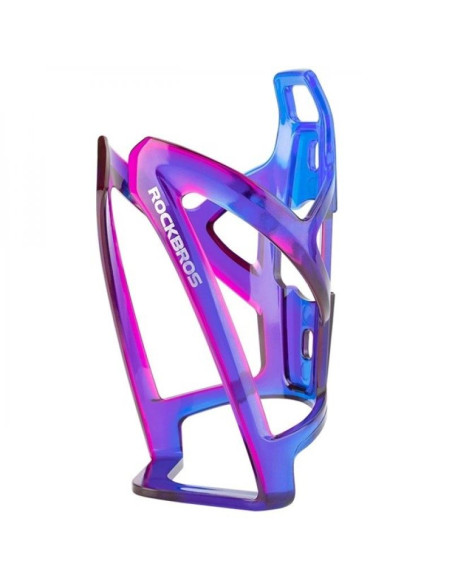 Uchwyt rowerowy rockbros fk338 na bidon - niebiesko-fioletowy