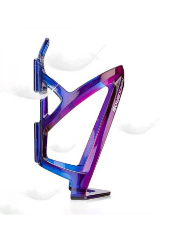 Uchwyt rowerowy rockbros fk338 na bidon - niebiesko-fioletowy