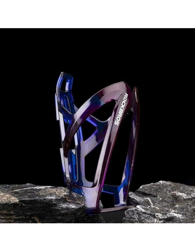 Uchwyt rowerowy rockbros fk338 na bidon - niebiesko-fioletowy