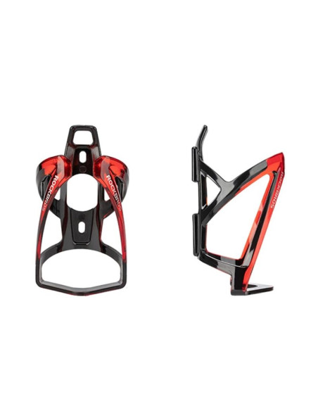 Uchwyt rowerowy rockbros fk338 na bidon - czarno-czerwony
