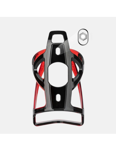 Uchwyt rowerowy rockbros fk338 na bidon - czarno-czerwony