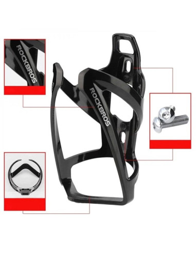 Uchwyt rowerowy rockbros fk338 na bidon - czarny