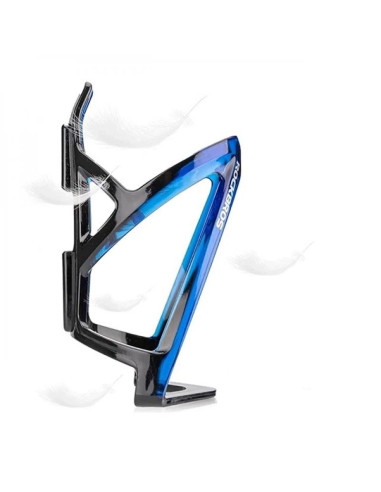 Uchwyt rowerowy rockbros fk338 na bidon - czarno-niebieski