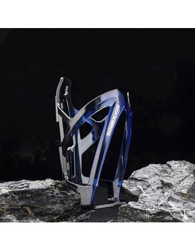 Uchwyt rowerowy rockbros fk338 na bidon - czarno-niebieski