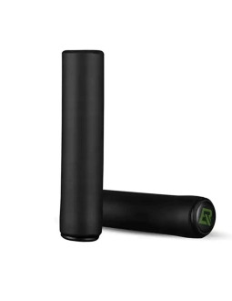 Gripy rowerowe rockbros gmbt1001bk z pianki silikonowej - czarne