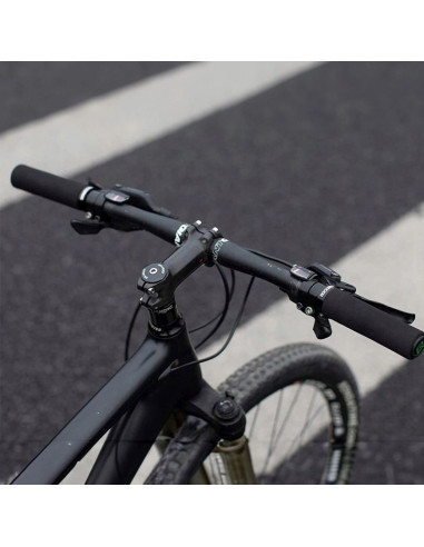 Gripy rowerowe rockbros gmbt1001bk z pianki silikonowej - czarne