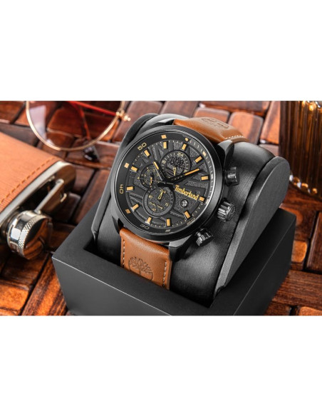 Zegarek męski timberland henniker ii tbl.14816jlb/02 + box