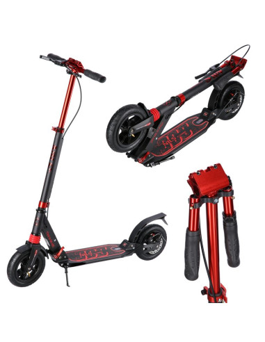 Hm209t black-red hulajnoga z hamulcem tarczowym nils extreme