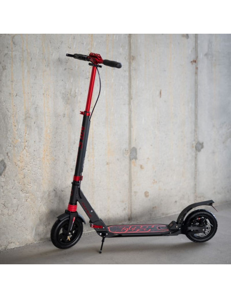 Hm209t black-red hulajnoga z hamulcem tarczowym nils extreme