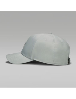 Czapka z daszkiem air jordan rise structured metal jumpman szara - hm5750-077 2