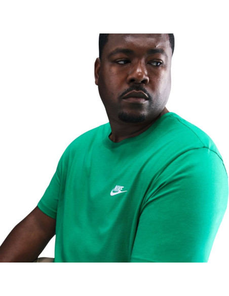 Koszulka męska nike club tee zielona ar4997 324