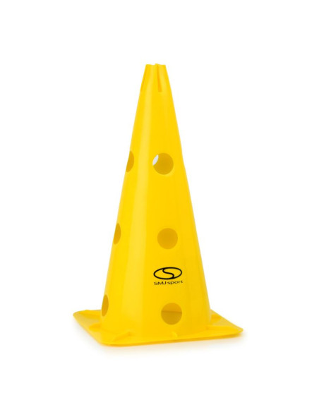 Pachołek treningowy 1 szt. - 38 cm żółty / pt1-38h-y