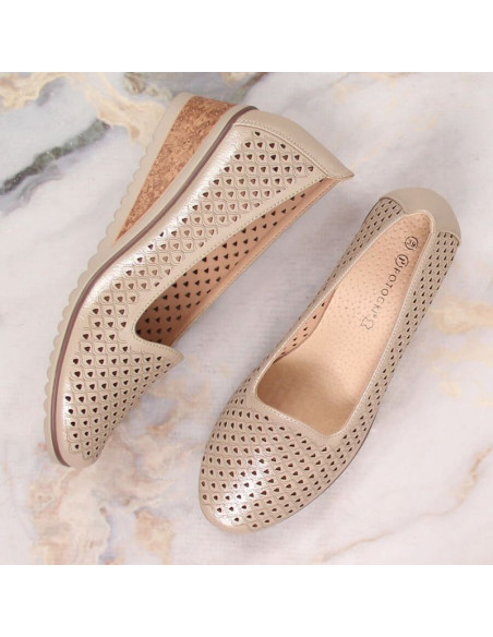 Półbuty na koturnie potocki w