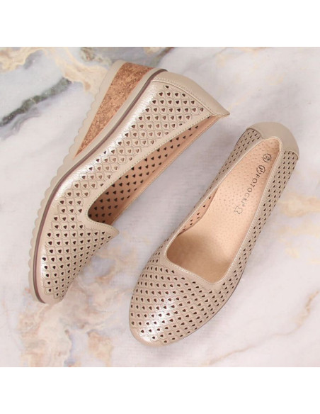 Półbuty na koturnie potocki w