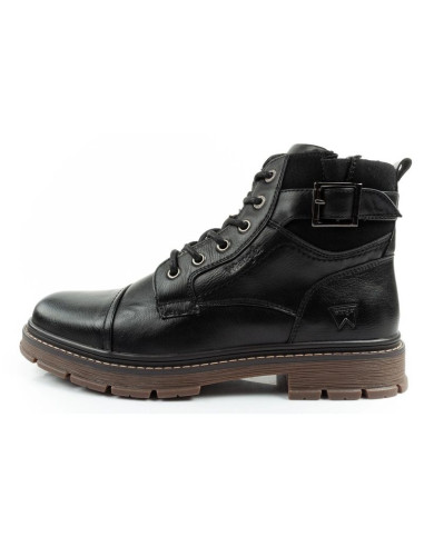 Wrangler ryland buty męskie sztyblety trzewiki eleganckie ocieplane