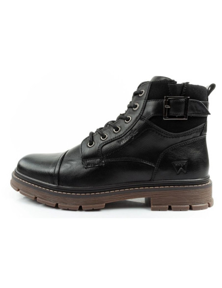 Wrangler ryland buty męskie sztyblety trzewiki eleganckie ocieplane
