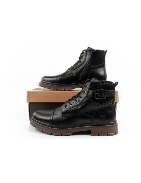 Wrangler ryland buty męskie sztyblety trzewiki eleganckie ocieplane