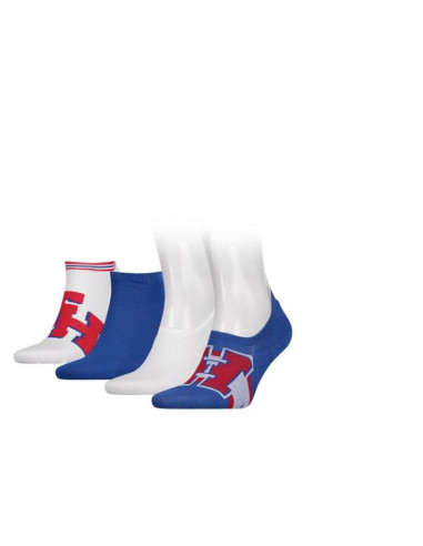 Wykonane z bawełny (70%), poliamidu (28%) i elastanu (2%).