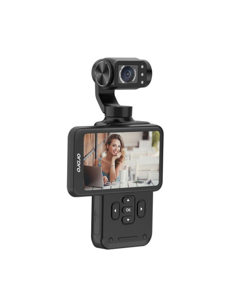Kamera ordro pocket m5 z 3-osiowym gimbalem, 5k, do vlogowania i youtube – czarna