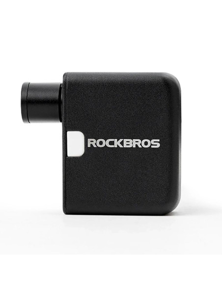 Pompka elektryczna mini rockbros 42320008001 rowerowa do zaworów schrader / presta 100psi - czarna