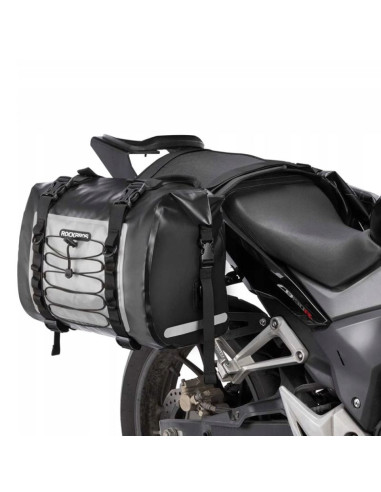 Torba motocyklowa rockbros as-010bgr wodoodporna - szara