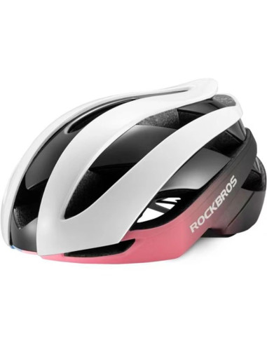 Kask rowerowy rockbros 10110004007 rozmiar l - niebiesko-różowy