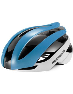 Kask rowerowy rockbros 10110004003 rozmiar l - niebiesko-biały
