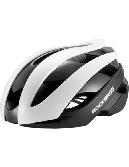 Kask rowerowy rockbros 10110004002 rozmiar m - biało-czarny