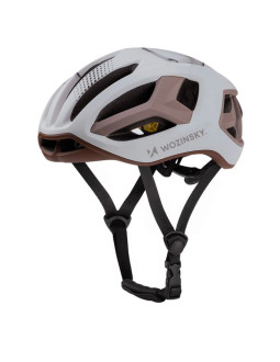Kask rowerowy szosowy wozinsky ultralekki 54-58 cm - taupe