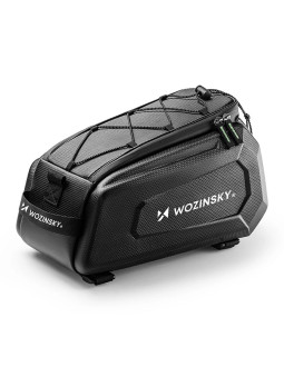 Sakwa rowerowa wozinsky wsr-01b na bagażnik 9l - czarna