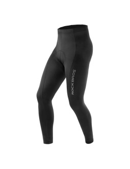 Spodnie kolarskie rockbros rk20044xl oddychające z wkładką xxxxl - czarne