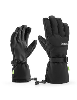 Rękawice narciarskie qunature finger style rozmiar l - czarne