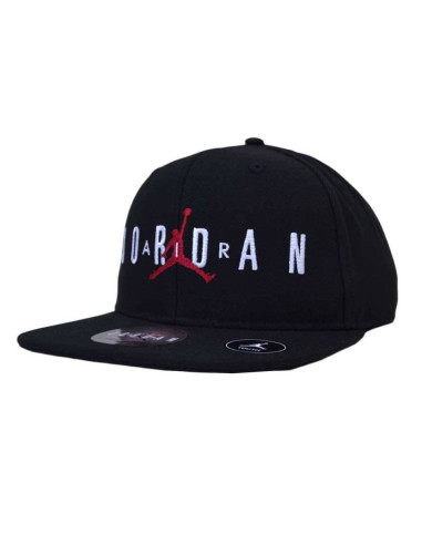 Czapka z daszkiem air jordan jumpman air cap kids czarna - 9a0128-023