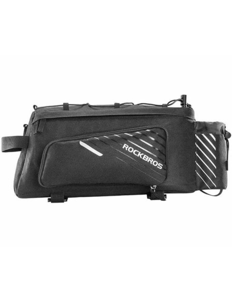 Torba rowerowa rockbros a9-bk na bagażnik - czarna
