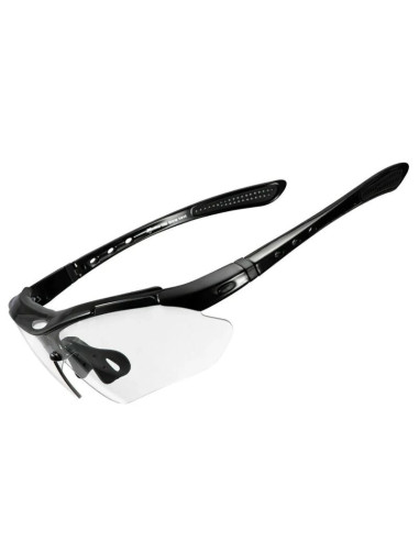 Okulary rowerowe rockbros 10143 fotochromowe uv400 - czarne