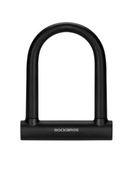 Zapięcie rowerowe rockbros rks610-bk u-lock - czarne