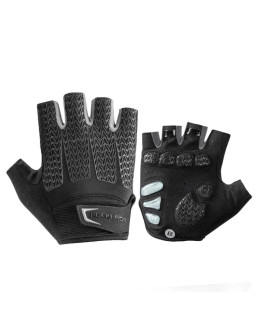 Rękawiczki rowerowe rockbros s169bgr l z wkładkami żelowymi - szare