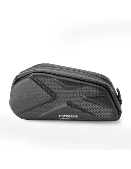 Torba rowerowa rockbros usztywniana, na ramę, na rurę górną 1,4l – czarna