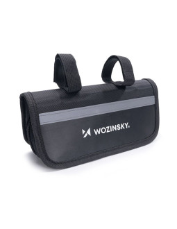 Zestaw narzędzi wozinsky wmz-01n multitool rowerowy 16w1 pompka klucze zestaw do dętek - czarny