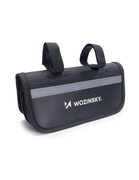 Zestaw narzędzi wozinsky wmz-01n multitool rowerowy 16w1 pompka klucze zestaw do dętek - czarny